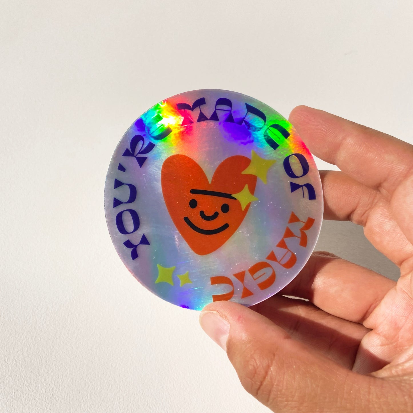 Magic Holographic Sticker