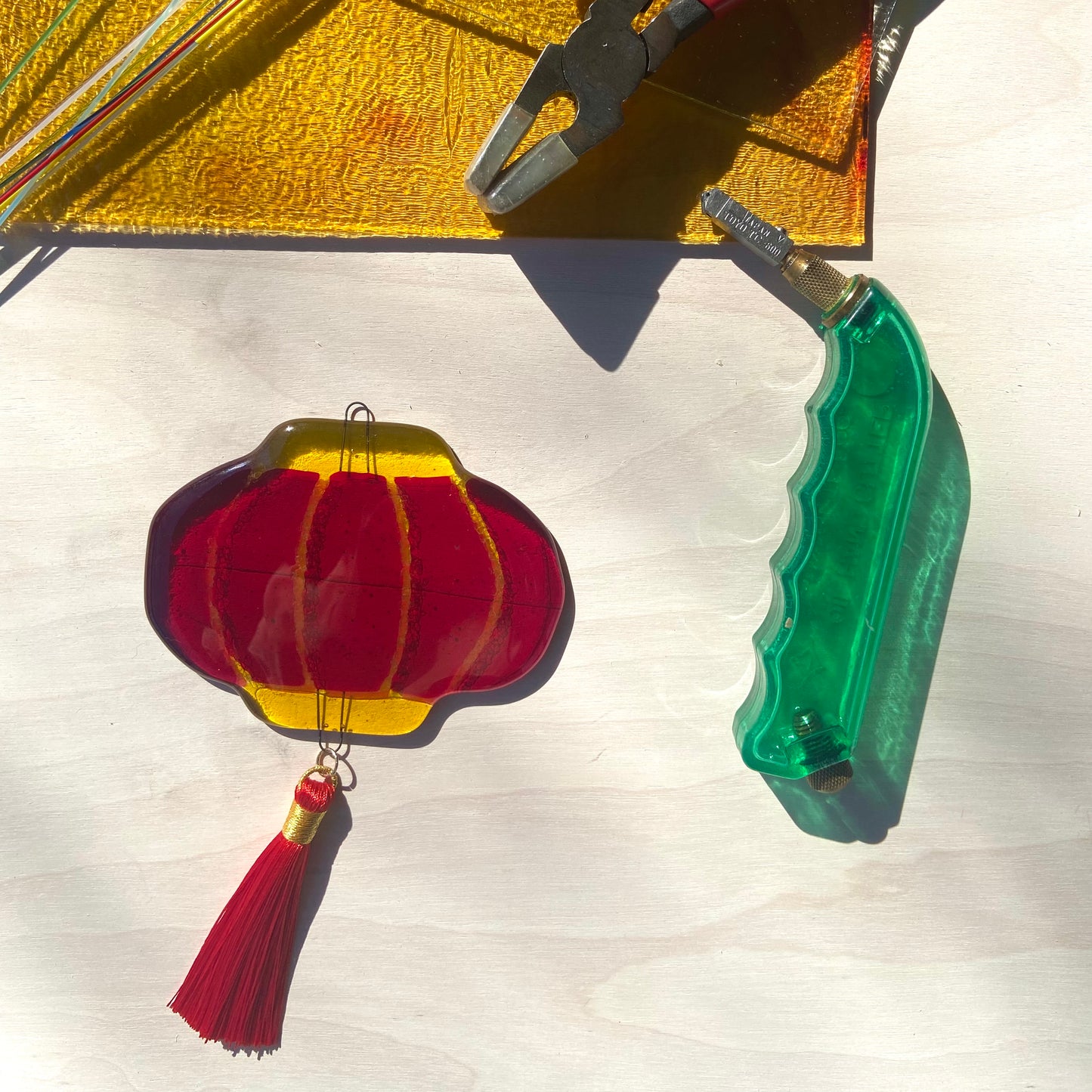 Fused Glass Lanterns @ Lau Lau