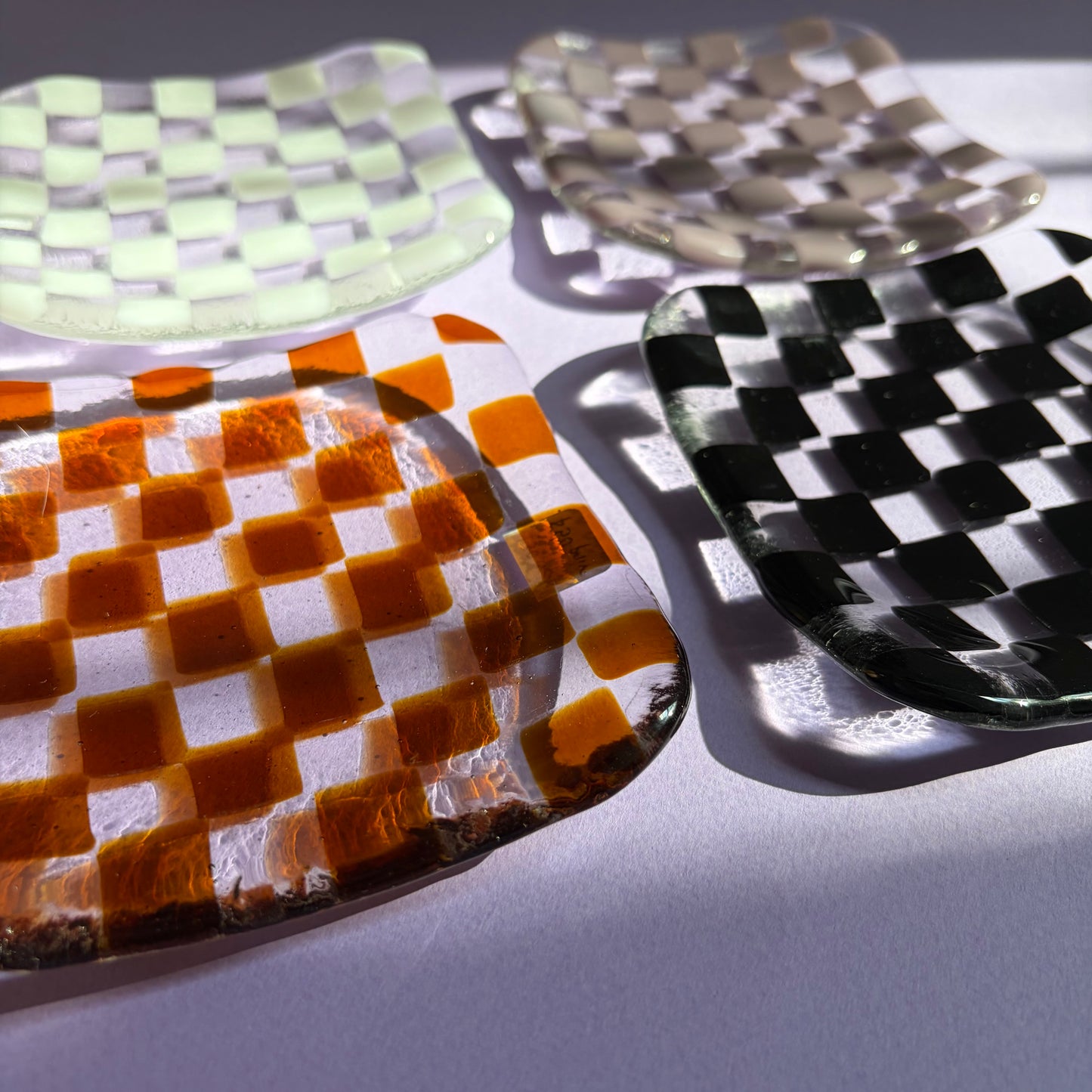 Checkerboard Dishes